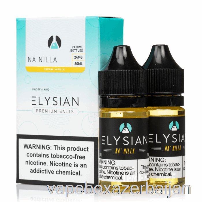 E-Juice Vape Na'Nilla - Elysian Salts - 60mL 24mg
